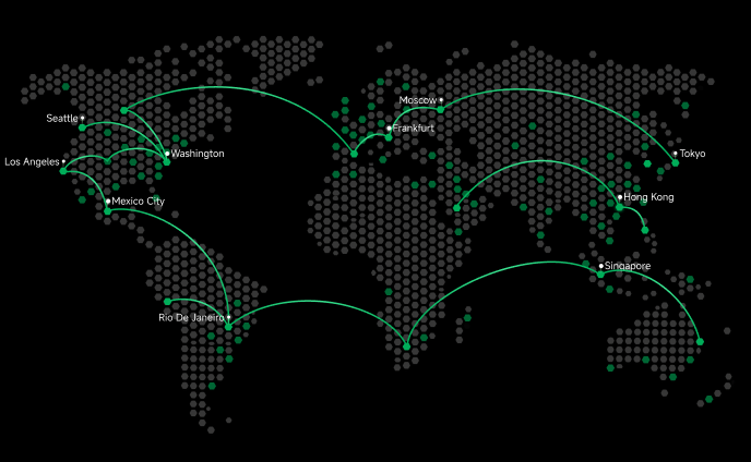 LagZapper global game network routes connecting players to stable game servers