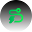 Green network route icon
