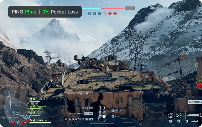 LagZapper game booster reducing high ping and packet loss for smoother PC gaming