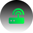 Router with wireless signal